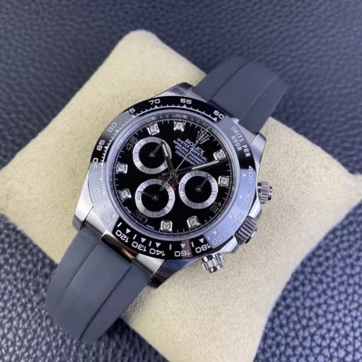 CLEAN/C factory new product Daytona black face diamond nail Daytona 4130 movement currently the highest quality Daytona