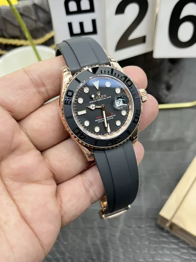 Rolex Rose Gold Yacht/40mm/Dandong 3235 Fully Automatic