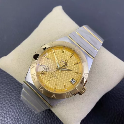 VS Constellation Series 38mm Gold Grid Gold Plate