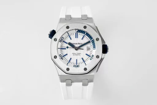 IPF creates classics - the king of diving, Audemars Piguet 15710! 3120 integrated movement, creating the strongest replica inside and outsideThe case is polished multiple times, just to match the angular data, and the material feels consistent;The strongest movement plate is polished, and the color is automatically supported by 18K rose gold with special color adjustment;The most user-friendly loose head grain buffer area ensures that it matches the original design;The most three-dimensional and neat disk 