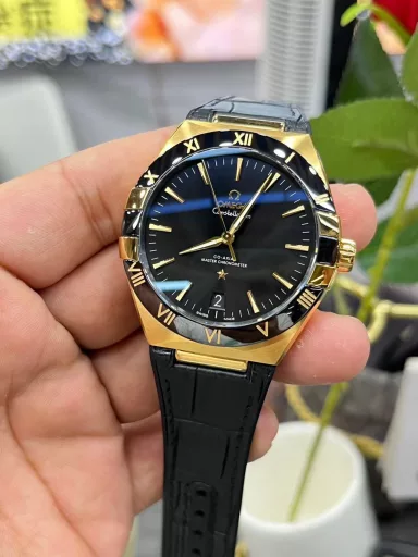 VS Constellation Tape/Gold Shell Black Face 8900 Movement