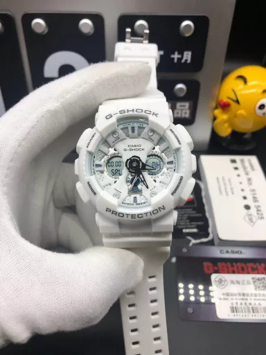 Hot selling GA-120 hand-raise light Casio G-SHOCK--classic shockproof dial design👍In stock and shipped immediately, 45-degree automatic hand-raise light function with strong visual impact🙈LCD liquid crystal display💡Stopwatch speed function accurate to 1/1000 second⌛Shockproof📣Anti-magnetic💥200 meters waterproof🏊48 city time📲Countdown⏳Alarm clock⏰Fully automatic calendar and other powerful functions