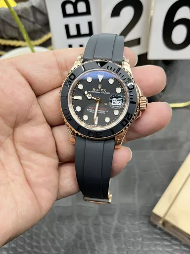 Rolex Rose Gold Yacht/40mm/Dandong 3235 Fully Automatic