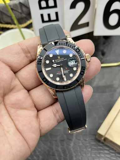 Rolex Rose Gold Yacht/40mm/Dandong 3235 Fully Automatic