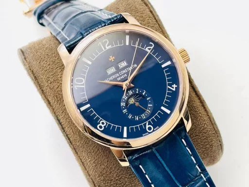 The highest version on the market, Vacheron Constantin Historical Masterpiece Series 3100V/000R_B422 Perpetual Calendar Multi-Function Watch!1⃣️Equipped with the same movement as the original, the balance wheel is exactly the same as the original, and all functions can be used normally.2⃣️Improved the curvature of the four corners of the case, the dial color curvature is more consistent, the 12 scales are polished more delicately, and the overall look is closer to the counter!3⃣️Paired with Italian cowhide to make the wrist more comfortable!TWS Factory boutique replica, please appreciate your appreciation