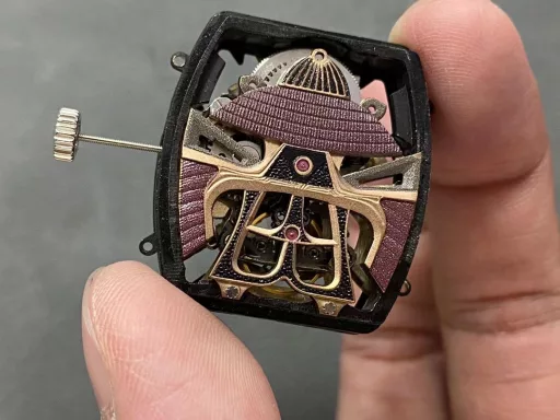RXW new integrated balance wheelRichard Miller RM 47 integrated flywheel black warrior watch is stunningly launched, combining excellentwatchmaking technology ceramic watch