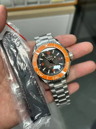 Omega Sea King 6000m Orange Ring 8900 Mold Opening Machine, Free Strap