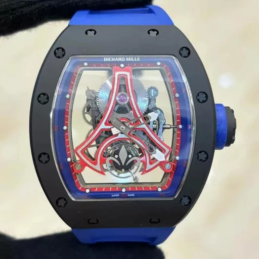 The latest model Richard Mille RM52-03 Tourbillon Super Watch, Eiffel Tower The French Paris Tower that you and I meet.Richard is limited to 10 pieces worldwide Paris Saint-GermainRichard RM I won’t buy popular models, I usually buy limited editions, do you understand what I mean? Richard Mille