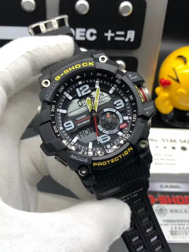 Original CASIO G-SHOCK GWG-1000 Little Mud King series multi-function dual display waterproof and mud-proof sports electronic watch, (the same ultimate silicone sports pointer electronic watch as in the movie 