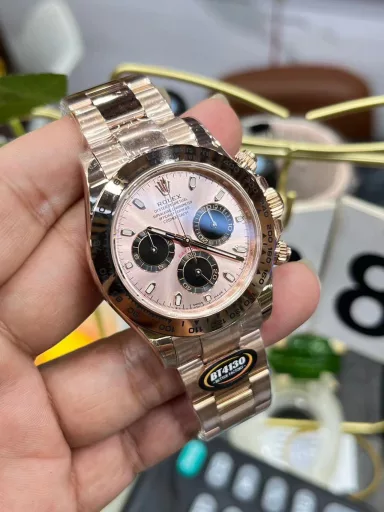 bt rose gold steel di/4130/12.2mm/40mm