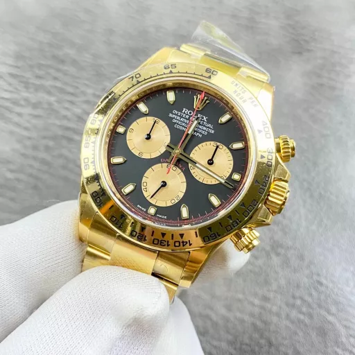 Rolex Daytona series, little monster! Equipped with Dandong factory 4130 movement, 40mm diameter, 12.2 thickness! Factory C