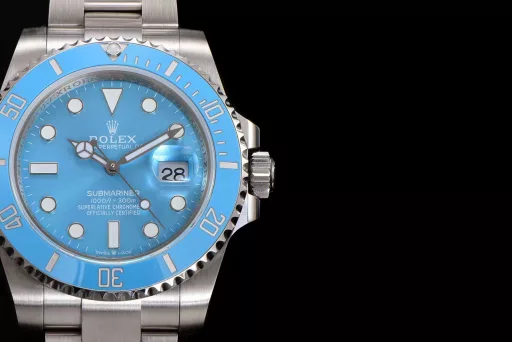 BBF's latest work, the Rolex Submariner SUB series, the latest official Tiffany blue watch, is a new popular commemorative model launched to commemorate the 
