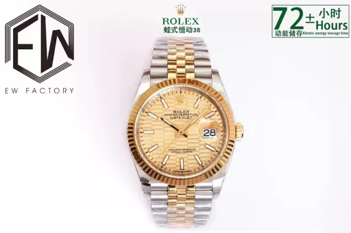EW V2 upgraded version, the highest version on the market, Rolex Day-Date 40MM, wonderful details:1⃣️ The dial is set with 18ct gold, diamonds, and square diamonds at 6 and 9 o'clock.2⃣️ Oyster case structure, integrated middle case, screw-in bottom cover and winding crown.3⃣️ The structure size and thickness are synchronized with the original, with a diameter of 40 mm and a thickness of 12 mm.4⃣️ Equipped with 3255 automatic winding movement, fast adjustment instantaneous jump day calendar, time adjustment, thickness, and structure are synchronized with the original.EW's ingenious work welcomes your appreciation!