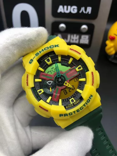 GA-110 Hand-raise Light Casio G-SHOCK--Classic shockproof dial design👍In stock and shipped immediately, 45-degree automatic hand-raise light function with strong visual impact🙈LCD liquid crystal display💡Stopwatch speed function accurate to 1/1000 second⌛Shockproof📣Anti-magnetic💥200 meters waterproof🏊48 city time📲Countdown⏳Alarm clock⏰Fully automatic calendar and other powerful functions