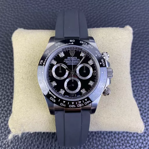 CLEAN/C factory new product Daytona black face diamond nail Daytona 4130 movement currently the highest quality Daytona