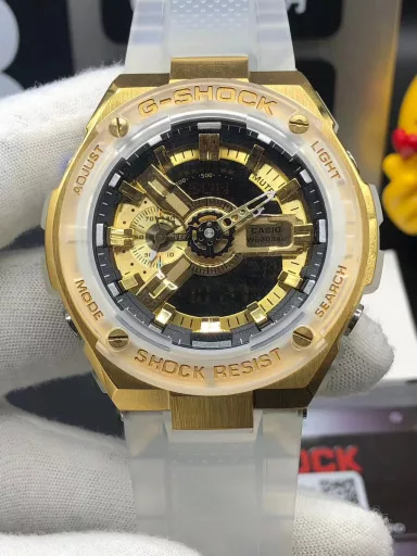 GST-400G hand-raise light Casio G-SHOCK--classic shockproof dial design👍In stock and shipped immediately, 45-degree automatic hand-raise light function with strong visual impact🙈LCD liquid crystal display💡Stopwatch speed function accurate to 1/1000 second⌛Shockproof📣Anti-magnetic💥200 meters waterproof🏊48 city time📲Countdown⏳Alarm clock⏰Fully automatic calendar and other powerful functions