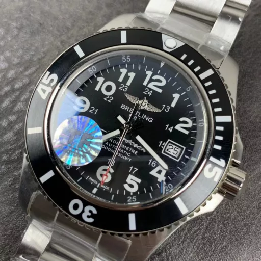 TF-factory's new Super Ocean 44mm special edition watch combines superb technology with original style[Case] ​​Original blank molding316L stainless steel case, equipped with a one-to-one red double-seal screw-in crown (visible when the crown is unscrewed⭕️), and also equipped with the same safety pressure relief valve as the original, truly 100% waterproof![Bezel] Made of high-tech scratch-resistant ceramic.[Mirror] Ultra-transparent double-sided anti-glare treatment curved sapphire mirror further ensures excellent readability.[Movement] Top-grade polished Seagull 2824 flower washing machine.All accessories are interchangeable with the original, reaching the original level, and the quantity is limited.