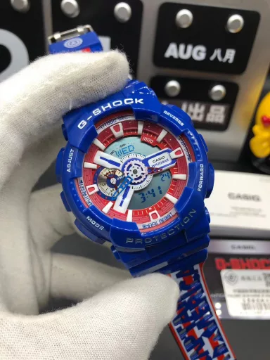 GA-110 Hand-raise Light Casio G-SHOCK--Classic shockproof dial design👍In stock and shipped immediately, 45-degree automatic hand-raise light function with strong visual impact🙈LCD liquid crystal display💡Stopwatch speed function accurate to 1/1000 second⌛Shockproof📣Anti-magnetic💥200 meters waterproof🏊48 city time📲Countdown⏳Alarm clock⏰Fully automatic calendar and other powerful functions