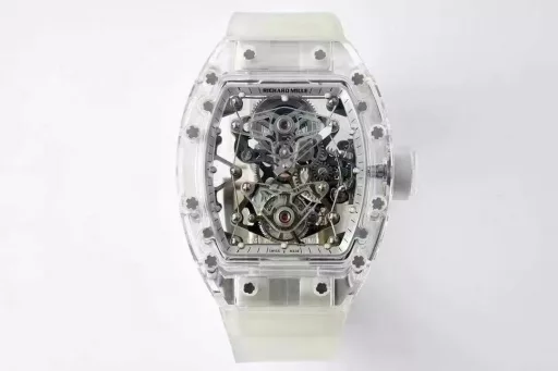 The King Returns EUR Snow Glaze V2 Upgraded VersionFactory's latest masterpiece, the top artifact Richard DeMille RM056-Snow Glaze! The most exciting replica tourbillon watch! Shocking! 1⃣️Based on the million-level genuine Richard DeMille, the EUR tourbillon movement is customized according to Swiss standards. The first Swiss standard customized tourbillon movement in the market, the most restored Richard Miller. 2⃣️In-depth research on the case material of the original RM056, using aviation titanium metal, which is 30% lighter than ordinary titanium case watches. The case lock structure is highly restored to the original level! 3⃣️Top-grade Indonesian imported rubber strap, designed according to the real Richard DeMille strap. EUR Factory is omnipotent, paying tribute to you who are omnipotent!