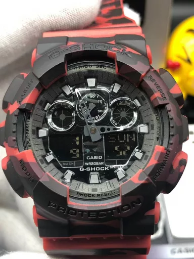 GA-110 Hand-raise Light Casio G-SHOCK--Classic shockproof dial design👍In stock and shipped immediately, 45-degree automatic hand-raise light function with strong visual impact🙈LCD liquid crystal display💡Stopwatch speed function accurate to 1/1000 second⌛Shockproof📣Anti-magnetic💥200 meters waterproof🏊48 city time📲Countdown⏳Alarm clock⏰Fully automatic calendar and other powerful functions