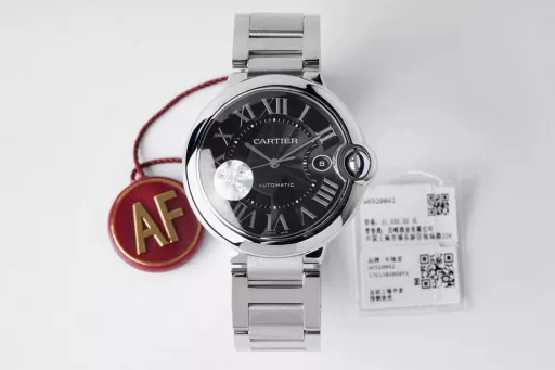 AF's most powerful masterpiece! Cartier CARTIER 42mm Blue Balloon WSBB0015 Men's Watch Series! The upgraded 2824 movement series is coming! 🎮Super cost-effective, the best version choice!AF is fully upgraded! Strive for perfect interpretation as follows:Cases: Swiss-grade precision polishing! PVD carbon-coated stainless steel case! Original blue spinel crown! Case shape and curvature, the crescent shape has an invincible texture! Perfect sapphire fisheye bubble crystal mirror with crescent 🌙 opening! Multiple sets of combined cases are rigorous, exquisite and meticulous! 3-degree strong waterproof! Fine strap polishing and brushing feel! Refined case back cover logo, twin effect! 8 genuine screws! All the above accessories! Can be interchanged with the original authentic watch! No difference!Dial interior: genuine OEM-level text! Super difficult and strongest replica! Original strong luminous hands! The color tone and font thickness of the calendar strip are consistent! It kills all versions in the market! AF's abnormal reproduction requirements! Pursuing the strongest! 🎮In terms of movement: It uses the top-level Haiou 2824 movement! After the super-fine assembly of the watch master, the movement is very stable, the travel time is accurate, and it is rarely repaired! Worth having!One watch, one number, one tag, three codes in one! The scanned data is consistent with the authentic product! The counter no longer uses the red warranty card and other accessories! Instead, it uses a large invoice! We did not copy the invoice! We also don't make those fake packaging in the market! This AF watch packaging is consistent with the authentic one! Super strong counterfeiting! Welcome to taste it!Black cowhide woven cloth strap! Comfortable to wear! Great value for money! You will earn money if you buy it!AF, only compare with the authentic one! We can provide you with original authentic watches and our replicas! Welcome to taste it! 🎮Three elite exquisite recommended men's mechanical watches SJ carefully creates ultra-realistic photos for you