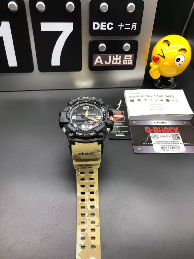 Original CASIO G-SHOCK GWG-1000 Little Mud King series multi-function dual display waterproof and mud-proof sports electronic watch, (the same ultimate silicone sports pointer electronic watch as in the movie 