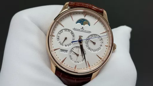 GR Factory 🌐 New Product After 3 years of research on the Jaeger-LeCoultre Master full-function perpetual calendar mechanical movement, the Jaeger-LeCoultre Master perpetual calendar automatic mechanical watch was reproduced. With the concept of not counting time and cost, the imported 9015 movement was used to restore the integrated machine complex function 868 movement. All functions are consistent with the official one! 1: Perpetual calendar function