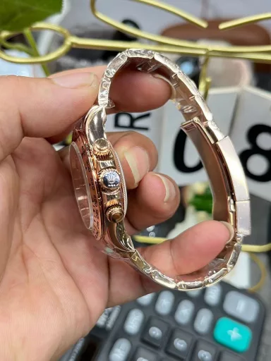 bt rose gold steel di/4130/12.2mm/40mm