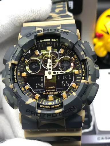 GA-110 Hand-raise Light Casio G-SHOCK--Classic shockproof dial design👍In stock and shipped immediately, 45-degree automatic hand-raise light function with strong visual impact🙈LCD liquid crystal display💡Stopwatch speed function accurate to 1/1000 second⌛Shockproof📣Anti-magnetic💥200 meters waterproof🏊48 city time📲Countdown⏳Alarm clock⏰Fully automatic calendar and other powerful functions