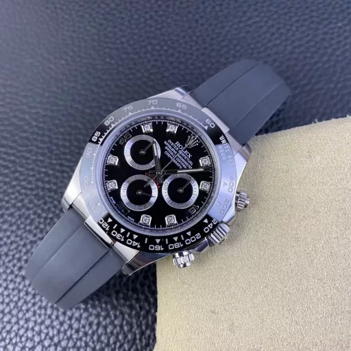 CLEAN/C factory new product Daytona black face diamond nail Daytona 4130 movement currently the highest quality Daytona