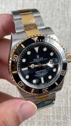 CLEAN Submariner Gold Black Water Ghost 41mm Shanghai 3235 movement