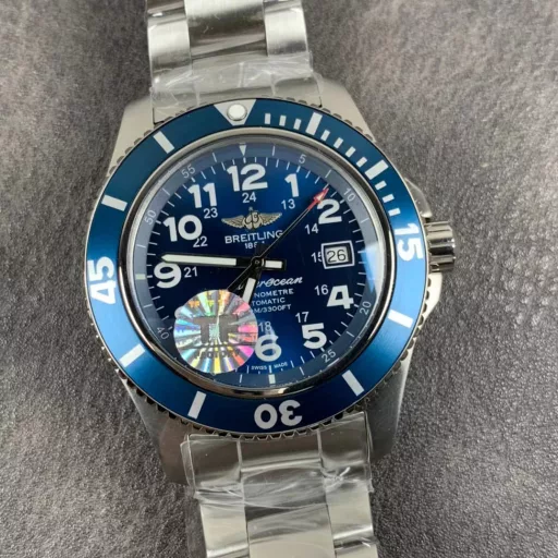 TF-factory's new Super Ocean 44mm special edition watch combines superb technology with original style[Case] ​​Original blank molding316L stainless steel case, equipped with a one-to-one red double-seal screw-in crown (visible when the crown is unscrewed⭕️), and also equipped with the same safety pressure relief valve as the original, truly 100% waterproof![Bezel] Made of high-tech scratch-resistant ceramic.[Mirror] Ultra-transparent double-sided anti-glare treatment curved sapphire mirror further ensures excellent readability.[Movement] Top-grade polished Seagull 2824 flower washing machine.All accessories are interchangeable with the original, reaching the original level, and the quantity is limited.