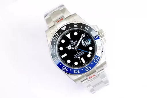 EW's most powerful Rolex Oyster Perpetual GMT-Master 40 series① Exclusively customized 3186 movement, can adjust the hour hand, can adjust the calendar by the hour hand, restore all the original functions, stable and reliable quality;② Bezel: high-tech integrated ceramic outer bezel, with platinum font; (upgraded red and blue bezel, the color is almost the same as the original)③ Case: the size and thickness are the same as the original, the thickness is only 12.5;④ Lettering: top Swiss ice blue luminous, polished letter nails, color matching;⑤ Glass: sapphire glass with 2.5 times magnifying glass effect, transparent glass;⑥ Steel strap: 904 stainless steel strap, each strap fits perfectly with the lugs, giving the wrist the highest comfort;EW products must be fine products, and every extreme detail is the sincerity of the EW factory's ingenuity development;