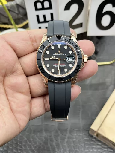 Rolex Rose Gold Yacht/40mm/Dandong 3235 Fully Automatic