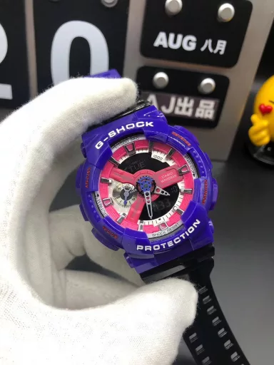 GA-110 Hand-raise Light Casio G-SHOCK--Classic shockproof dial design👍In stock and shipped immediately, 45-degree automatic hand-raise light function with strong visual impact🙈LCD liquid crystal display💡Stopwatch speed function accurate to 1/1000 second⌛Shockproof📣Anti-magnetic💥200 meters waterproof🏊48 city time📲Countdown⏳Alarm clock⏰Fully automatic calendar and other powerful functions