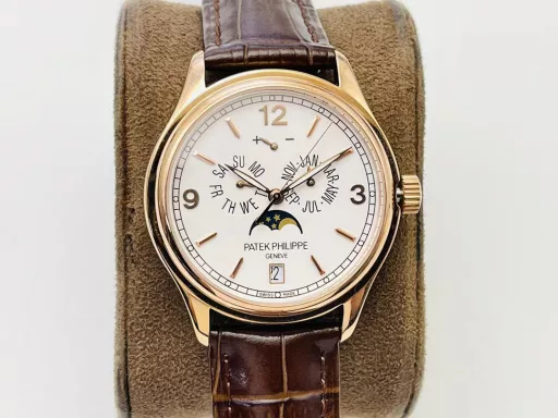 PP Factory Patek Philippe's most popular style, PP complex function chronograph series 5146R 5147. The ingenious design of the function, the reasonable layout of the appearance, and the superior movement performance all reflect the unique design of Patek Philippe masters, a classic work of art.1⃣️The dial diameter is 39MM, which is exquisite!2⃣️Equipped with high-performance Cal.324 automatic mechanical movement, it has annual calendar, date, month and moon phase display functions, providing powerful time measurement functions, and the large second hand in the center of the dial design makes time easy to read.3⃣️I believe that such a watch will be the dream of many watch lovers, but just like its image of the moon in the water, it is hard to come by, so if there is an opportunity in front of you, then cherish it.PP Factory's masterpiece welcomes all watch friends to appreciate it!