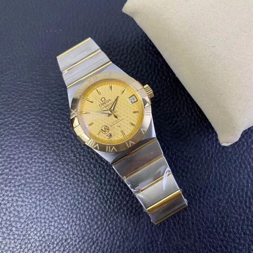 VS Constellation Series 38mm Gold Grid Gold Plate