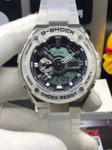 GST-400G hand-raise light Casio G-SHOCK--classic shockproof dial design👍In stock and shipped immediately, 45-degree automatic hand-raise light function with strong visual impact🙈LCD liquid crystal display💡Stopwatch speed function accurate to 1/1000 second⌛Shockproof📣Anti-magnetic💥200 meters waterproof🏊48 city time📲Countdown⏳Alarm clock⏰Fully automatic calendar and other powerful functions