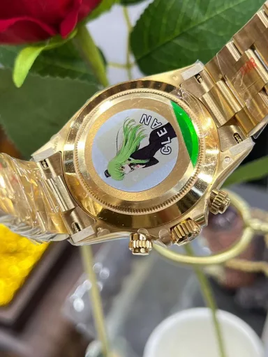 c Green Jindi/4130 movement