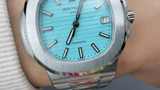 3K Patek Philippe Tiffany Blue Nautilus
