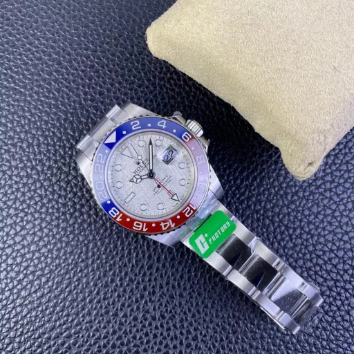 C+ Rolex Greenwich GMT Coke bezel, real meteorite plate equipped with the latest 3285 integrated machine