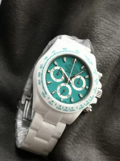 Accepting reservations [rose][rose][rose]N6 Factory super cost-effective [strong] belongs to the AET company co-branded ceramic Daytona series:① Using Dandong 4131 exclusive movement trial version 4801 machine, currently the most stable version of 4131 movement, zero repair, super stable [rose]② Imported nano solid core ceramic material, after continuous testing, the material is not easy to break, and is cut-resistant, wear-resistant, and anti-fouling [rose]③ All literal colors are infinitely close to the original color [rose]④ It has 5 color schemes, Bis Abu Dhabi Bis Kai Green, Racing Green, Sakura Pink, Panda White Series, quality online, absolutely super cost-effective watch [rose]