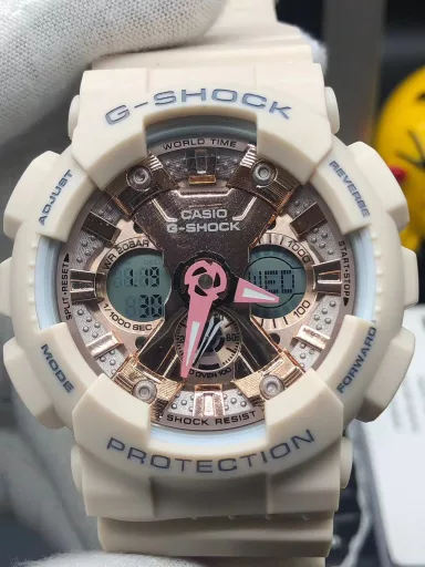 Hot selling GA-120 hand-raise light Casio G-SHOCK--classic shockproof dial design👍In stock and shipped immediately, 45-degree automatic hand-raise light function with strong visual impact🙈LCD liquid crystal display💡Stopwatch speed function accurate to 1/1000 second⌛Shockproof📣Anti-magnetic💥200 meters waterproof🏊48 city time📲Countdown⏳Alarm clock⏰Fully automatic calendar and other powerful functions
