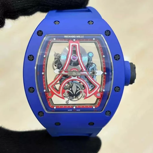 The latest model Richard Mille RM52-03 Tourbillon Super Watch, Eiffel Tower The Paris Tower in France where you and I meet.Richard is limited to 10 pieces worldwide Paris Saint-GermainRichard RM I won’t buy the popular models, I usually buy the limited edition, do you understand me? Richard Mille