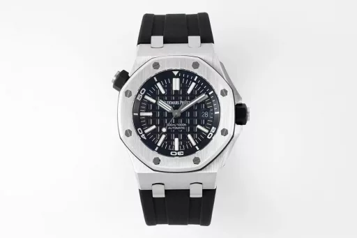 IPF creates classics - the king of diving, Audemars Piguet 15710! 3120 integrated movement, creating the strongest replica inside and outsideThe case is polished multiple times, just to match the angular data, and the material feels consistent;The strongest movement plate is polished, and the color is automatically supported by 18K rose gold with special color adjustment;The most user-friendly loose head grain buffer area ensures that it matches the original design;The most three-dimensional and neat disk 
