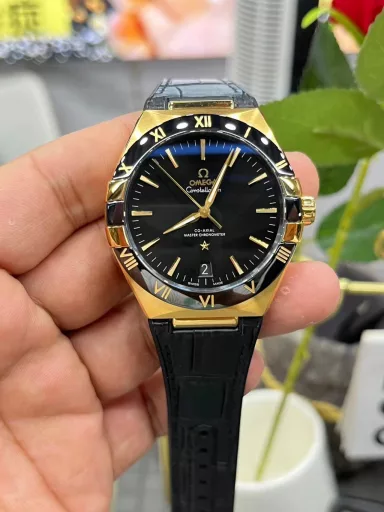 VS Constellation Tape/Gold Shell Black Face 8900 Movement