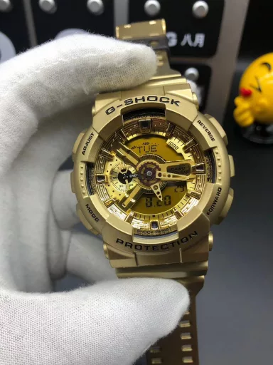 GA-110 Hand-raise Light Casio G-SHOCK--Classic shockproof dial design👍In stock and shipped immediately, 45-degree automatic hand-raise light function with strong visual impact🙈LCD liquid crystal display💡Stopwatch speed function accurate to 1/1000 second⌛Shockproof📣Anti-magnetic💥200 meters waterproof🏊48 city time📲Countdown⏳Alarm clock⏰Fully automatic calendar and other powerful functions