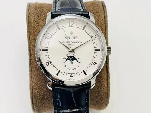 The highest version on the market, Vacheron Constantin Historical Masterpiece Series 3100V/000R_B422 Perpetual Calendar Multi-Function Watch!1⃣️Equipped with the same movement as the original, the balance wheel is exactly the same as the original, and all functions can be used normally.2⃣️Improved the curvature of the four corners of the case, the dial color curvature is more consistent, the 12 scales are polished more delicately, and the overall look is closer to the counter!3⃣️Paired with Italian cowhide to make the wrist more comfortable!TWS Factory boutique replica, please appreciate your appreciation