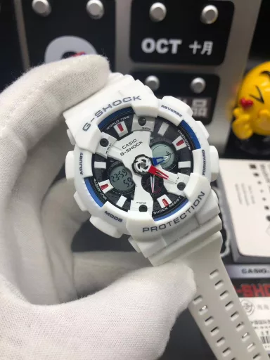 Hot selling GA-120 hand-raise light Casio G-SHOCK--classic shockproof dial design👍In stock and shipped immediately, 45-degree automatic hand-raise light function with strong visual impact🙈LCD liquid crystal display💡Stopwatch speed function accurate to 1/1000 second⌛Shockproof📣Anti-magnetic💥200 meters waterproof🏊48 city time📲Countdown⏳Alarm clock⏰Fully automatic calendar and other powerful functions