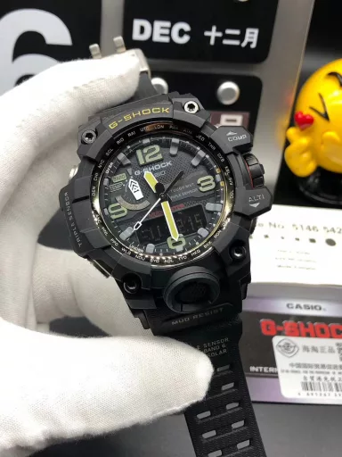 Original CASIO G-SHOCK GWG-1000 Little Mud King series multi-function dual display waterproof and mud-proof sports electronic watch, (the same ultimate silicone sports pointer electronic watch as in the movie 